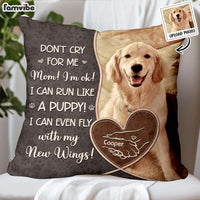 Personalized Custom Photo Don't Cry For Me Mom Pillow 35502 thumb 1