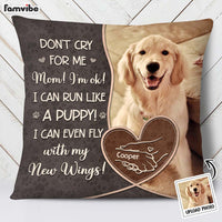 Personalized Custom Photo Don't Cry For Me Mom Pillow 35502 thumb 1