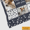 Personalized Custom Photo I'm Always With You Blanket 35585 1