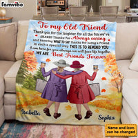 Personalized Long Distance Gift For Sister Friends Besties Always Close At Heart Blanket 35640 thumb 1