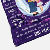 Personalized Gift For Grandma Granddaughter Never Forget That I Love You Blanket 35682 thumb 1