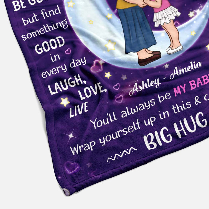 Personalized Gift For Grandma Granddaughter Never Forget That I Love You Blanket 35682 1