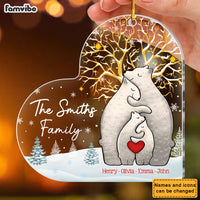 Personalized Bear Family Ornament 35743 thumb 1