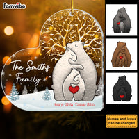 Personalized Bear Family Ornament 35743 thumb 1