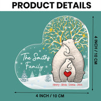 Personalized Bear Family Ornament 35743 thumb 1