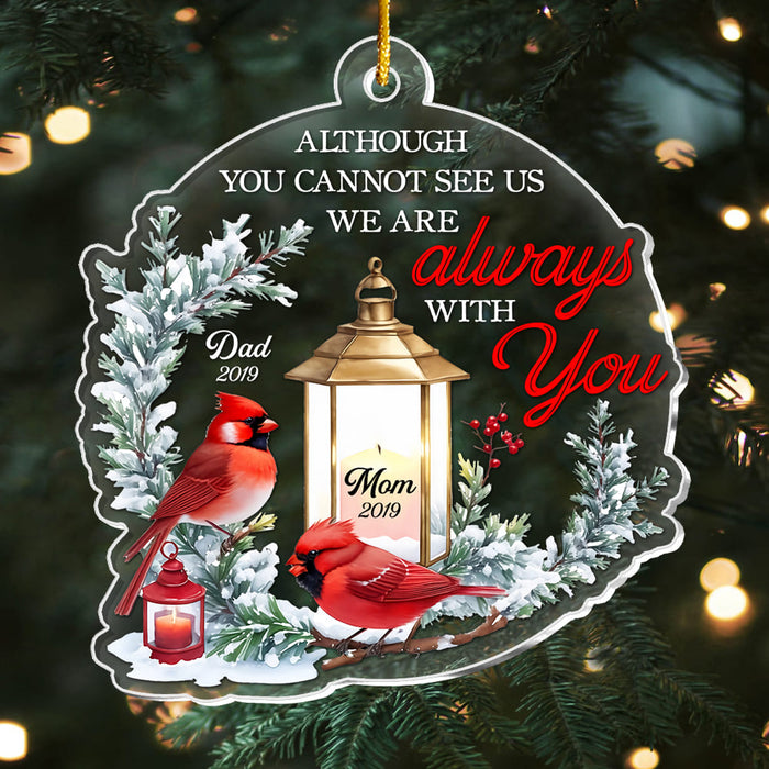Personalized Memorial Gift Cardinal Ornament 35798 1