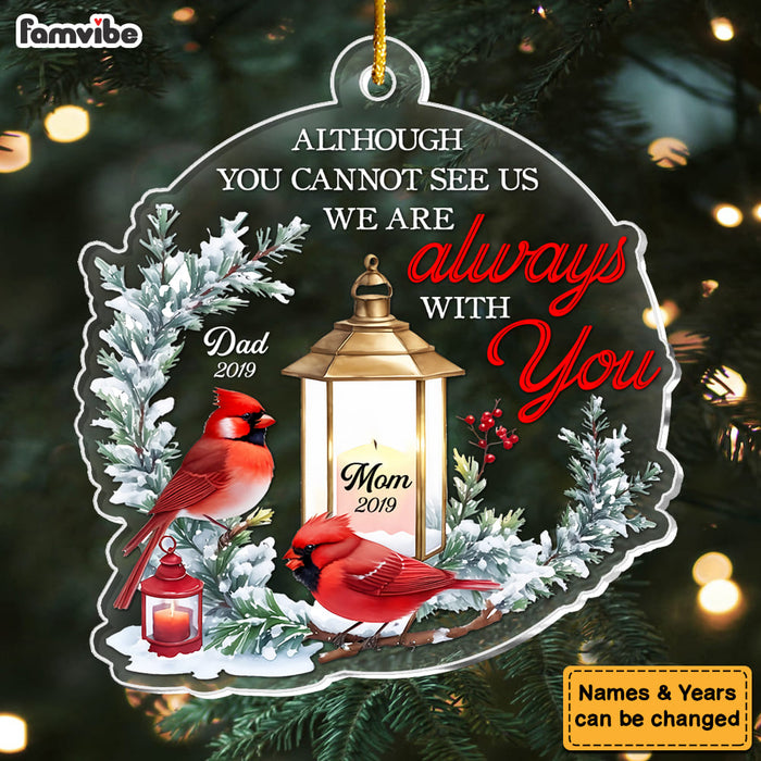 Personalized Memorial Gift Cardinal Ornament 35798 1