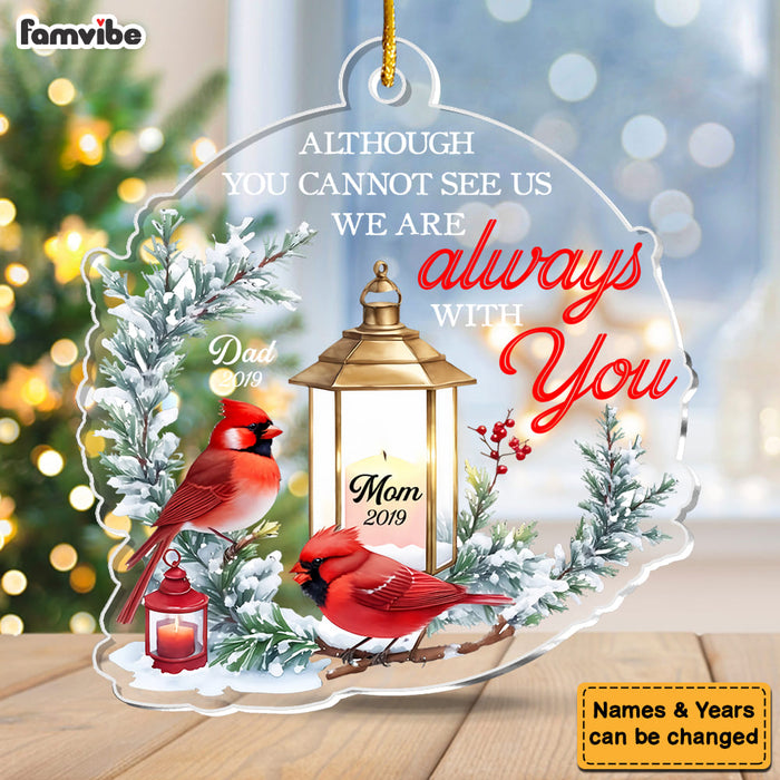 Personalized Memorial Gift Cardinal Ornament 35798 1