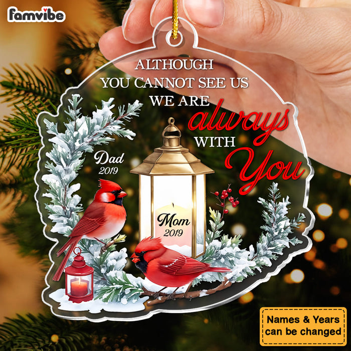 Personalized Memorial Gift Cardinal Ornament 35798 1