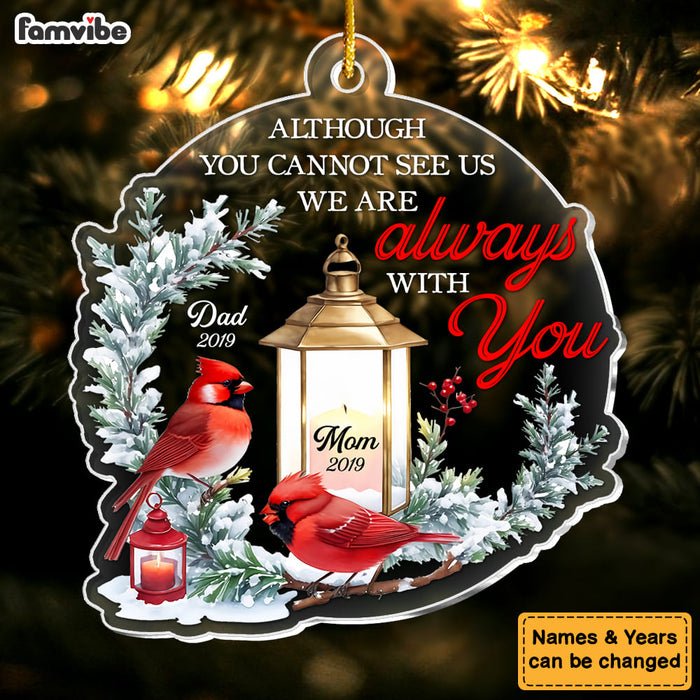 Personalized Memorial Gift Cardinal Ornament 35798 1
