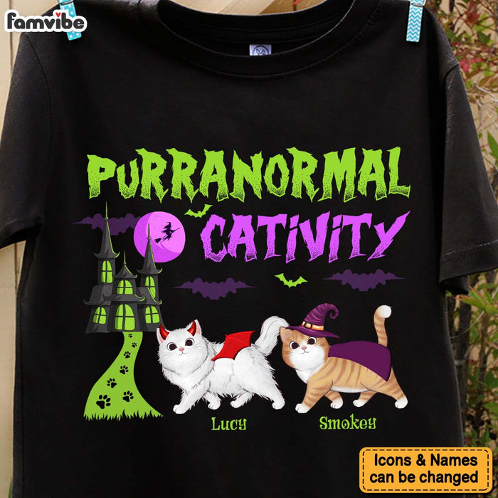 Personalized Cat Purranormal Cativity Shirt - Hoodie - Sweatshirt 35811 1