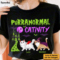 Personalized Cat Purranormal Cativity Shirt - Hoodie - Sweatshirt 35811 thumb 1