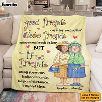 Personalized Gift For Friends Blanket 35833 thumb 1