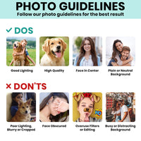 Personalized Gift For Dog Lovers Upload Photo Paw Stocking 35845 thumb 1