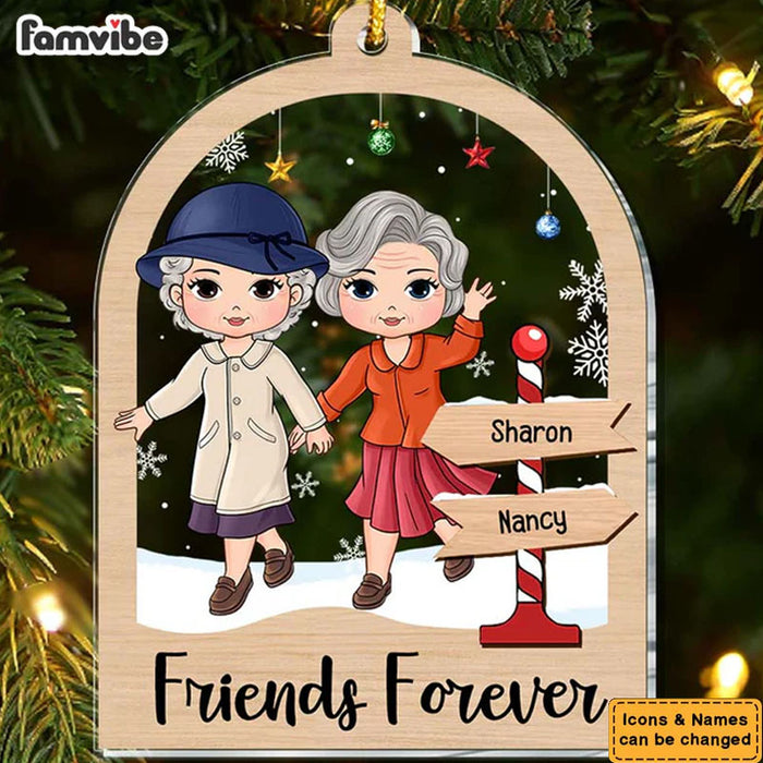 Personalized Gift For Friends Ornament 35901 1