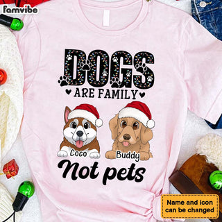 Personalized Gift For Cute Dogs Lovers Dogs Are Family Not Pets Shirt Hoodie Sweatshirt 35918 Primary Mockup