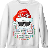 Personalized Grandpa Claus Name Word Art Shirt - Hoodie - Sweatshirt 35972 thumb 1