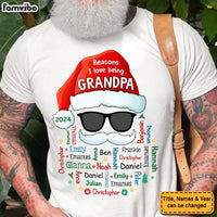 Personalized Grandpa Claus Name Word Art Shirt - Hoodie - Sweatshirt 35972 thumb 1