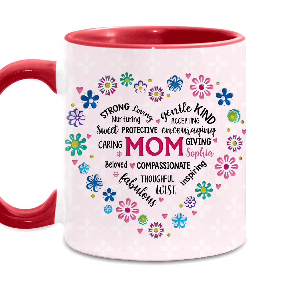 Personalzied Gift For Mom Word Art Mug 32728 Primary Mockup