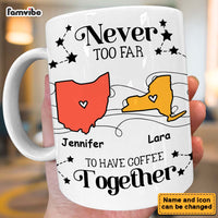 Personalized Long Distance Friendship Mug 36061 thumb 1