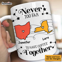 Personalized Long Distance Friendship Mug 36061 thumb 1