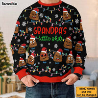 Personalized Grandpa Funny Christmas Ugly Sweater 36064 thumb 1