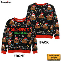 Personalized Grandpa Funny Christmas Ugly Sweater 36064 thumb 1