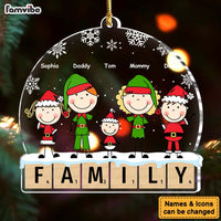 Personalized Scrabble Family Ornament 36095 thumb 1