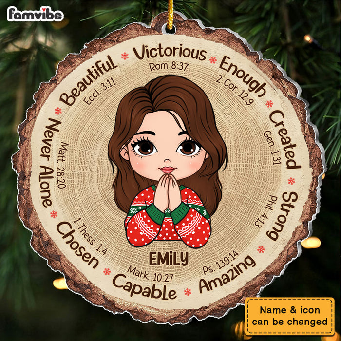 Personalized God Says You Are Ornament 36184 1