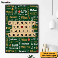 Personalized Gift For Grandma Christmas Poster 36197 thumb 1