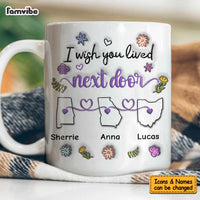 Personalized Gift I Wish We Lived Closer 3D Inflated Effect Mug 36222 thumb 1