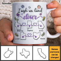 Personalized Gift I Wish We Lived Closer 3D Inflated Effect Mug 36222 thumb 1