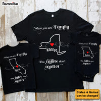 Personalized Family Long Distance Going Away Shirt 36291 thumb 1