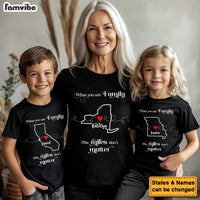 Personalized Family Long Distance Going Away Shirt 36291 thumb 1
