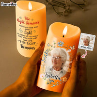 Personalized Memorial The Light Remains LED Candle 36392 thumb 1