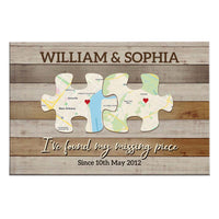 Personalized Gift For Couple My Missing Piece Poster 36416 thumb 1