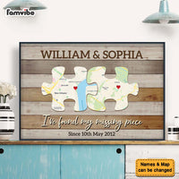 Personalized Gift For Couple My Missing Piece Poster 36416 thumb 1