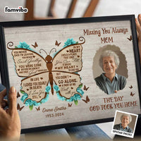 Personalized Memorial Keepsake Missing You Always The Day God Took You Home Poster 36570 thumb 1
