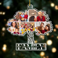 Personalized Family Tree Photo Custom Ornament 36578 thumb 1