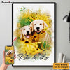 Personalized Watercolor Pet Poster From Photo, Gift For Pet Owners, New Pet Gift, Pet Memorial Gift 36637 1