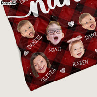 Personalized Gift For Nana Custom Grandkids Photo Blanket 36726 thumb 1