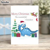 Happy Christmas For Grandson Card 35369 thumb 1