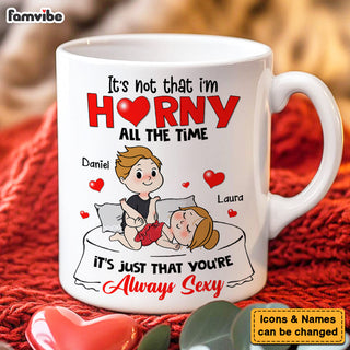 Personalized Funny Couple Custom Mug - Gift For Husband Wife, Anniversary 37463 Primary Mockup