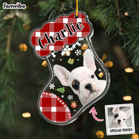 Personalized Dog Photo Christmas Ornament 35388 thumb 1