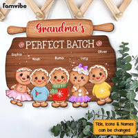 Personalized Grandma's Perfect Batch Wood Sign 28267 thumb 1