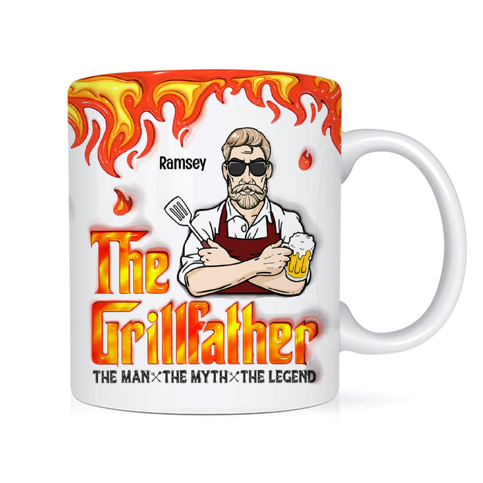 Personalized Gift For Grill Dad Mug 33349 1