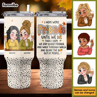 Personalized Gift For Besties Friends 40oz Tumbler With Straw 35091 thumb 1