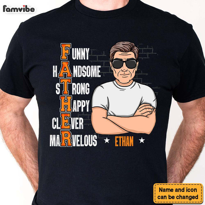 Personalized Gift For Dad Father Shirt - Hoodie - Sweatshirt 32558 1
