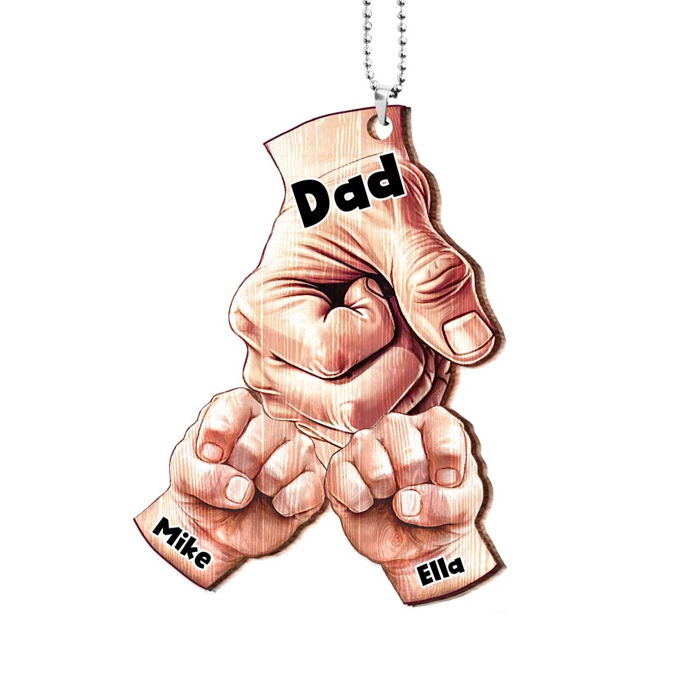Personalized Gift For  Father And Sons Ornament 32887 Primary Mockup