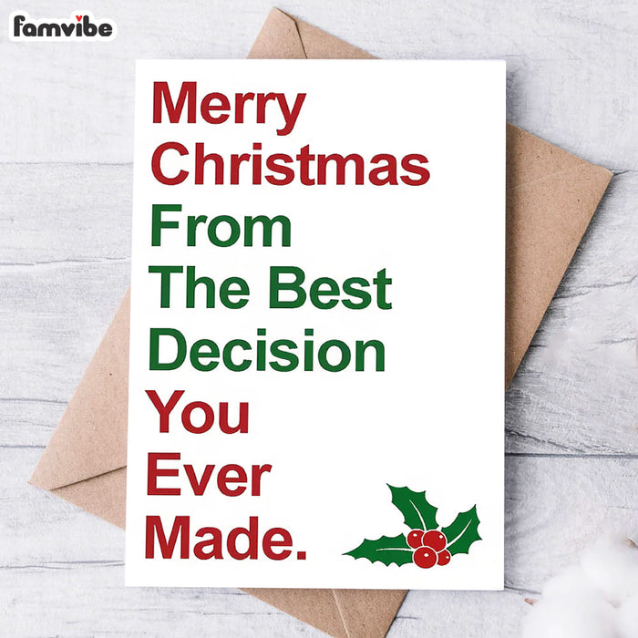 Merry Christmas From The Best Decision Card 35365 1